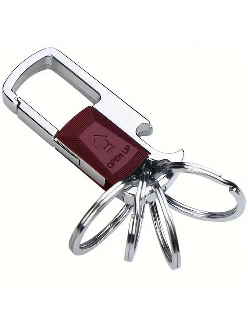 Beer Bottle Opener Metal Keychain