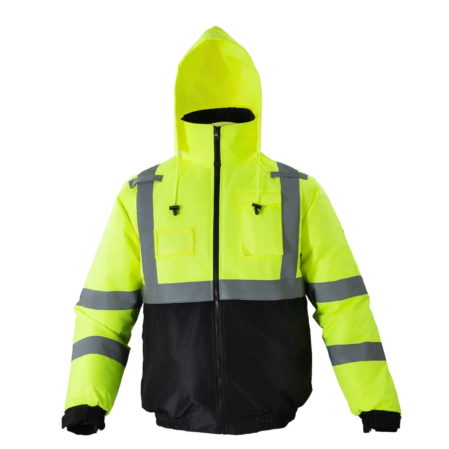 High Visibility Reflective Safety Jacket - Waterproof