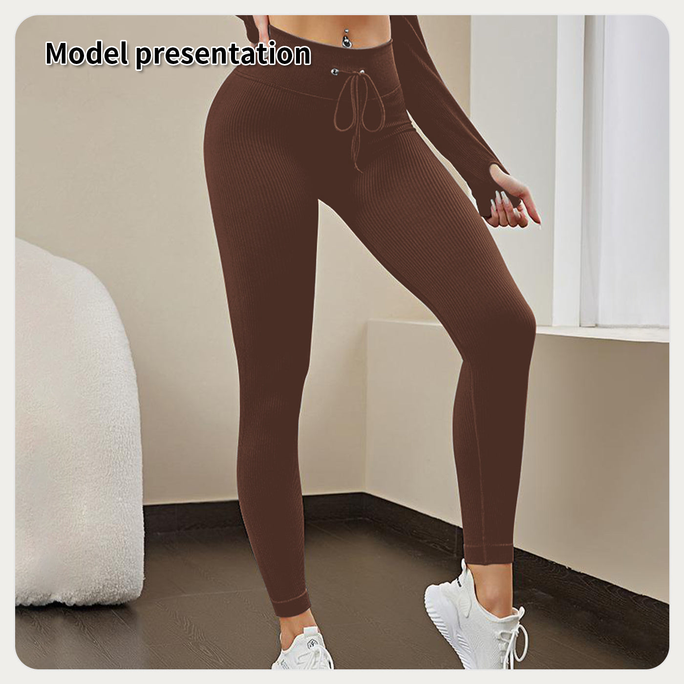 Yoga Ready Aerobic Style 2pc Lounge Workout Set
