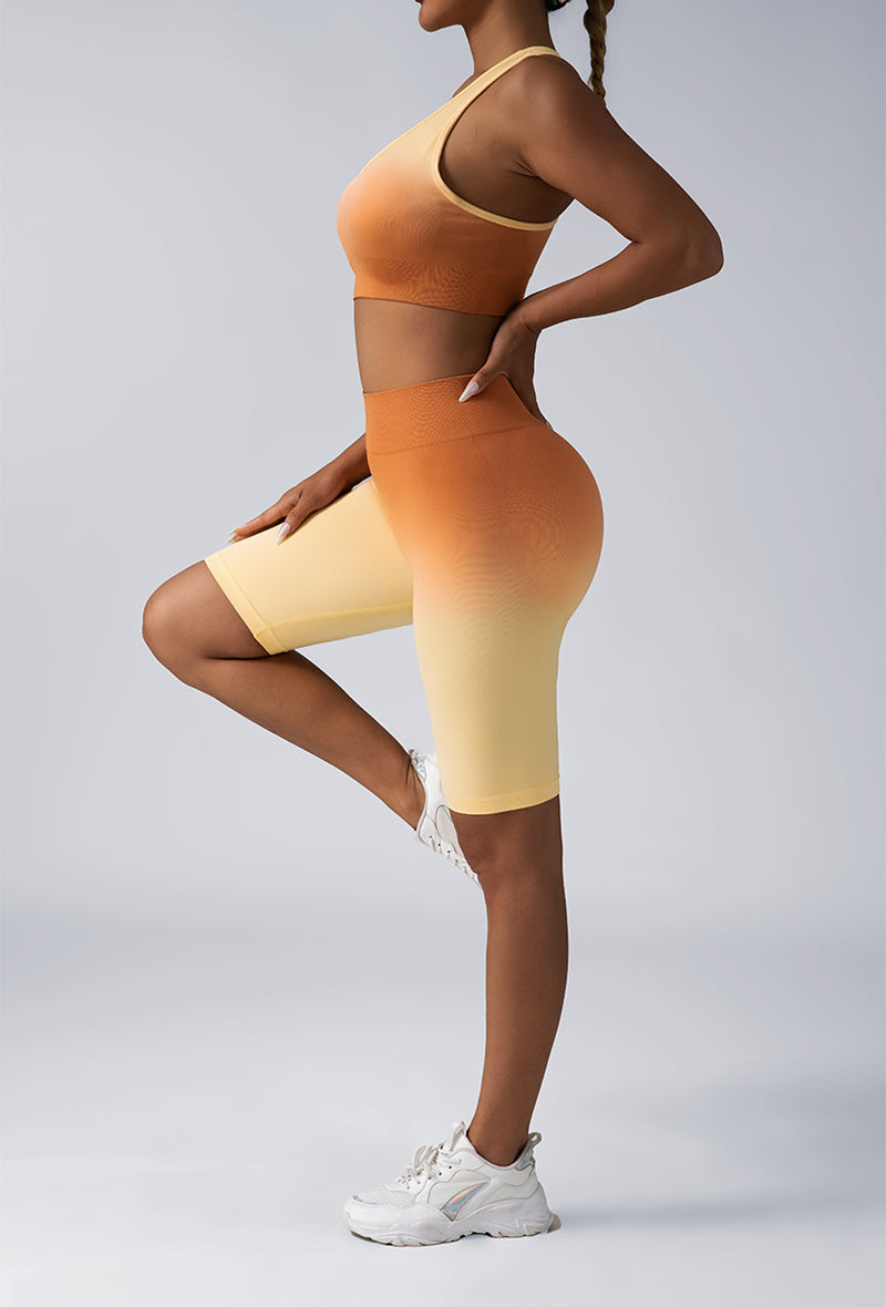 2 Piece Crop Tank Top Yoga Set