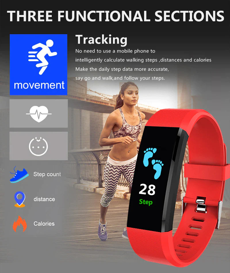 Fitness Smart Watch (Activity Tracker) 