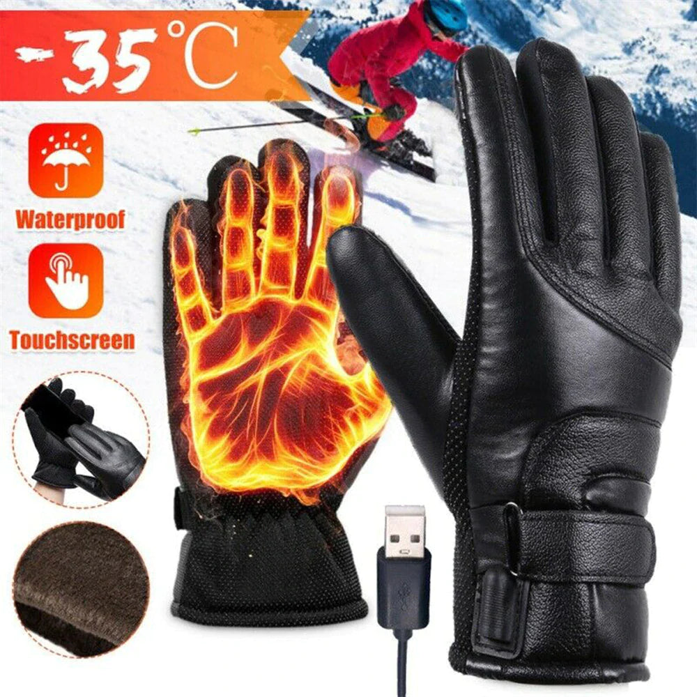 Electric USB Heated Gloves - Windproof multipurpose
