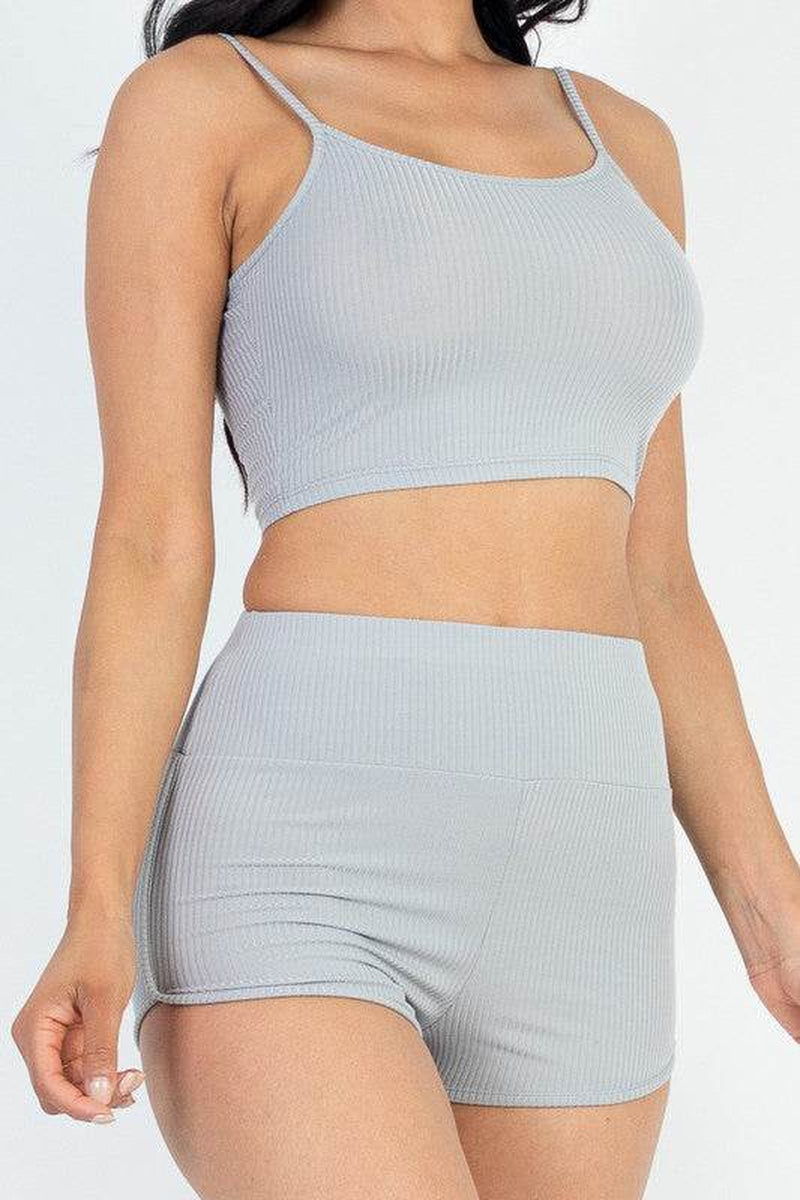 New Active Wear Biker Short Set 