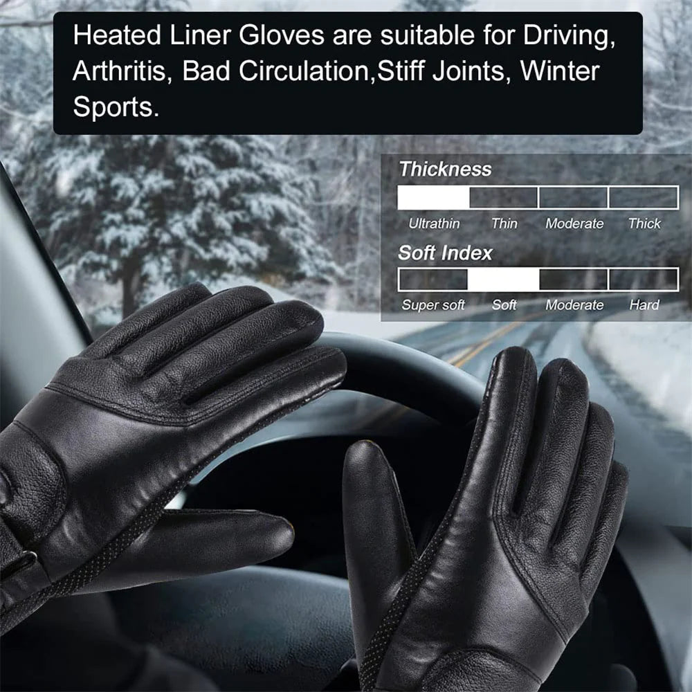 Electric USB Heated Gloves - Windproof multipurpose