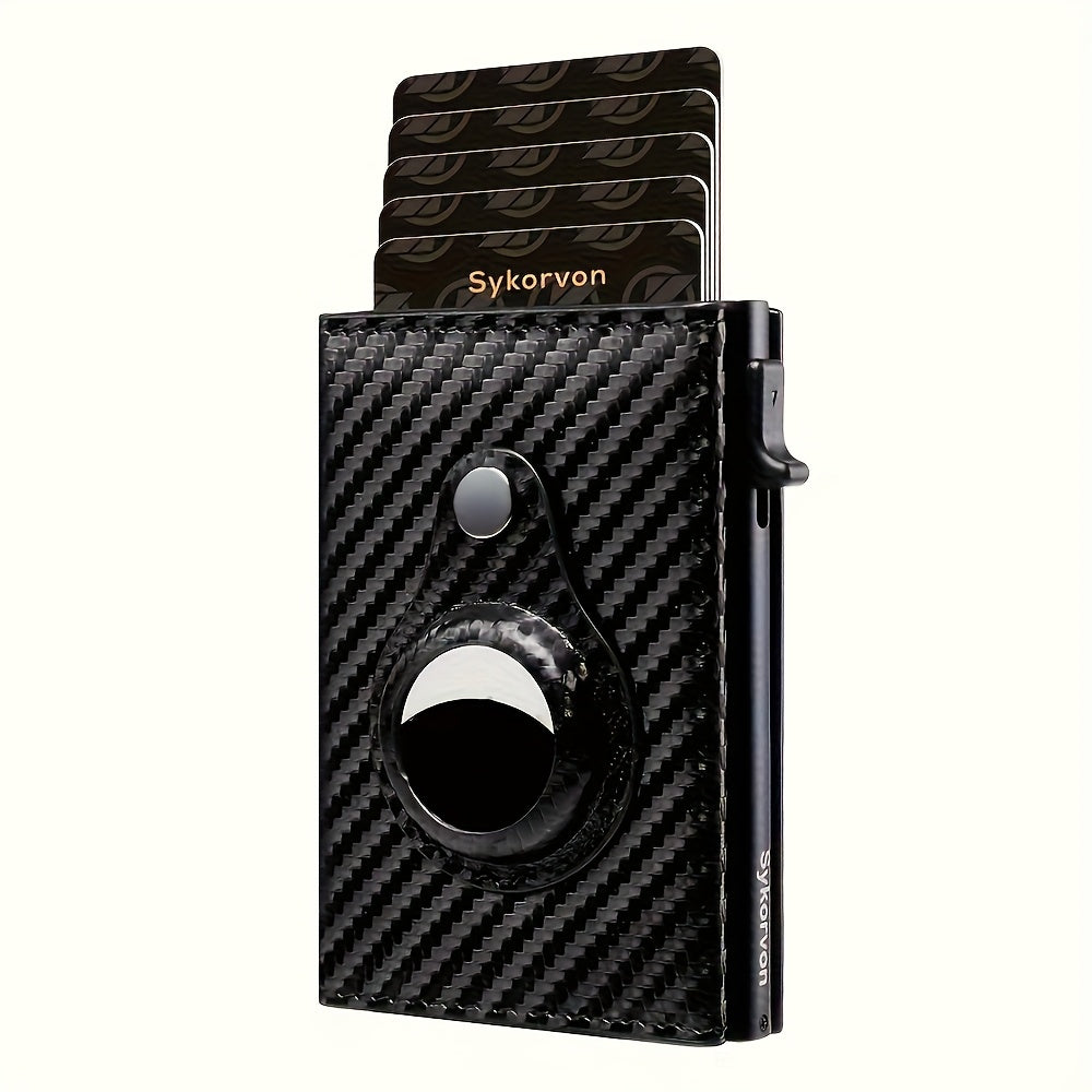 Airtag RFID Smart Pop-Up Slim Card Holder Wallet