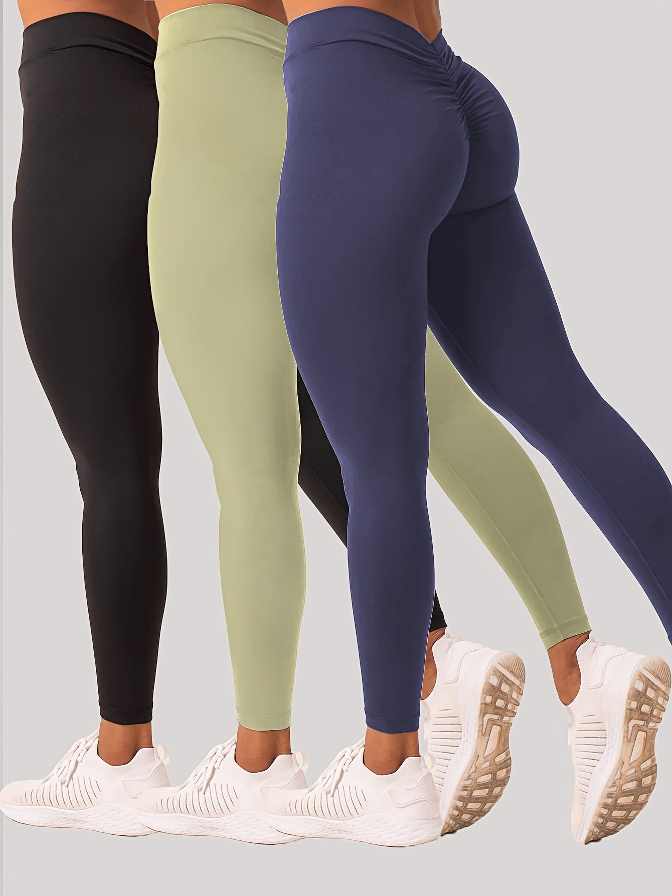 Complete Comfort, Stay Dry, Stretchy High Waist Leggings