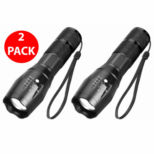 Super LED Zoomable Tactical Flashlight 