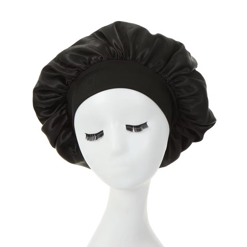 Popular Style Head Wrap Hair Protective Elastic Band Bonnet 