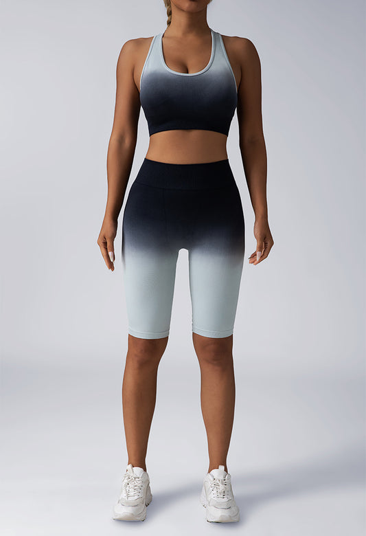 2 Piece Crop Tank Top Yoga Set