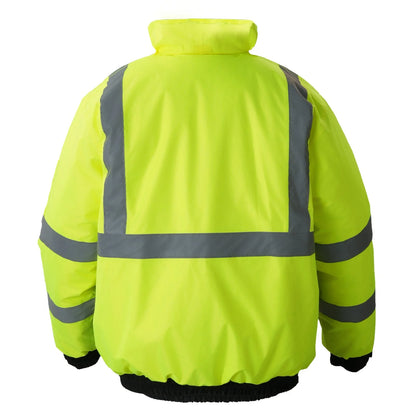 High Visibility Reflective Safety Jacket - Waterproof 