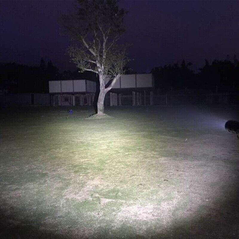 Rechargeable Super LED Zoomable Tactical Flashlight 
