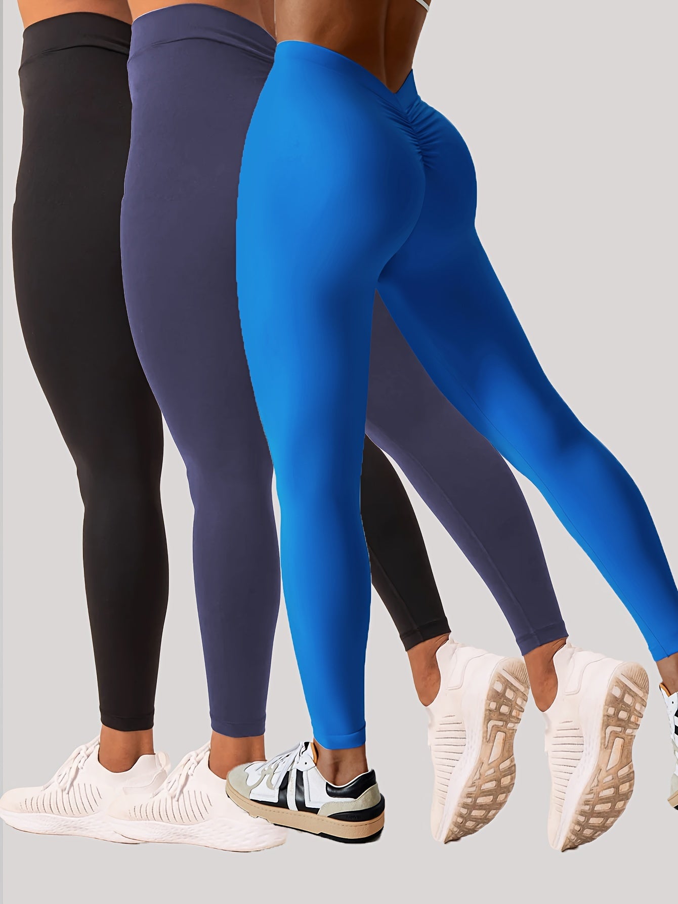 Complete Comfort, Stay Dry, Stretchy High Waist Leggings