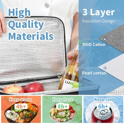 Insulated Waterproof Thermal Container Lunch Box