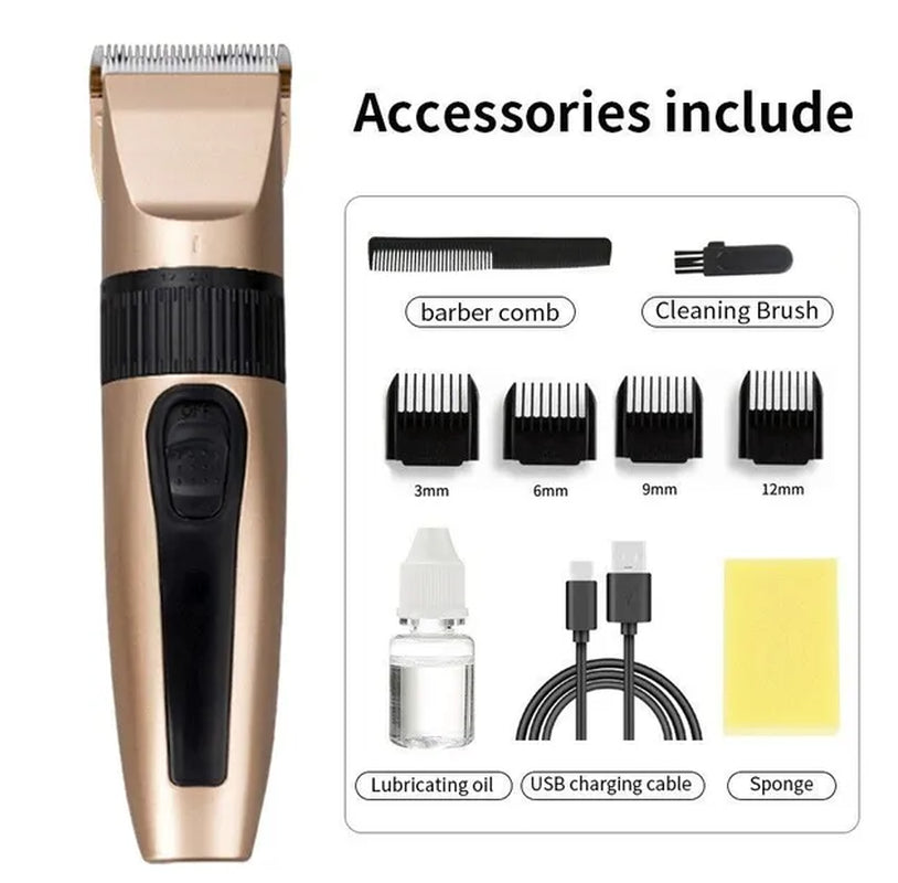 PRO Cordless USB Charging Hair Trimmer