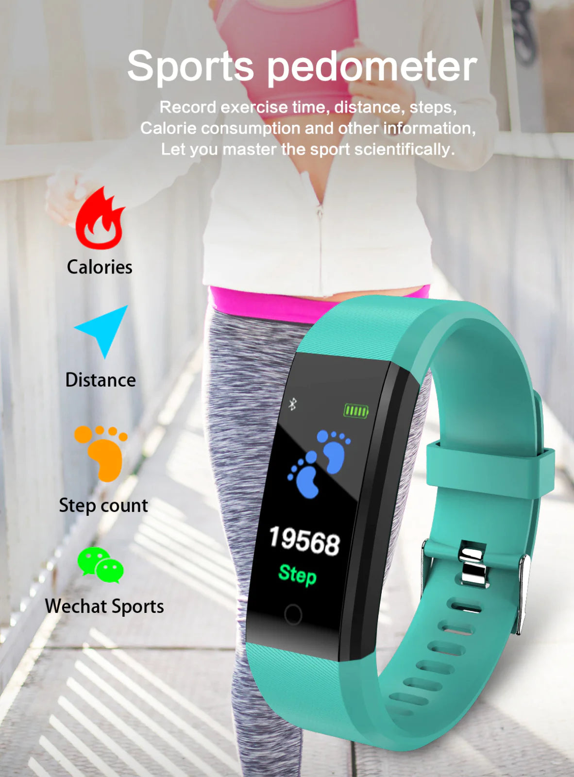 Fitness Smart Watch (Activity Tracker) 