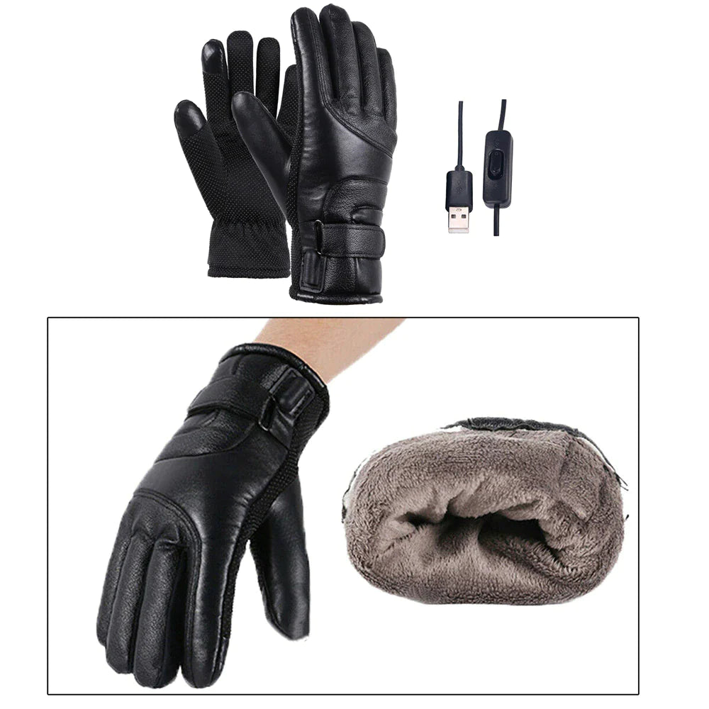 Electric USB Heated Gloves - Windproof multipurpose