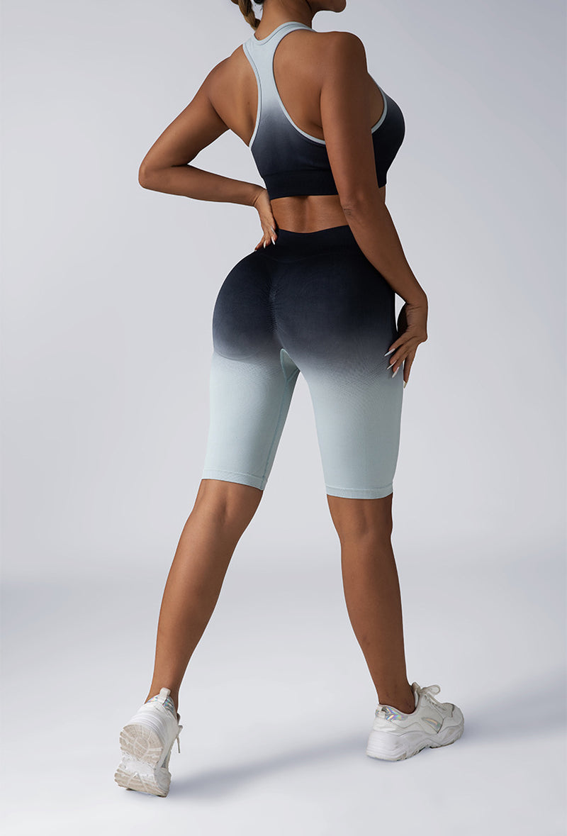 2 Piece Crop Tank Top Yoga Set