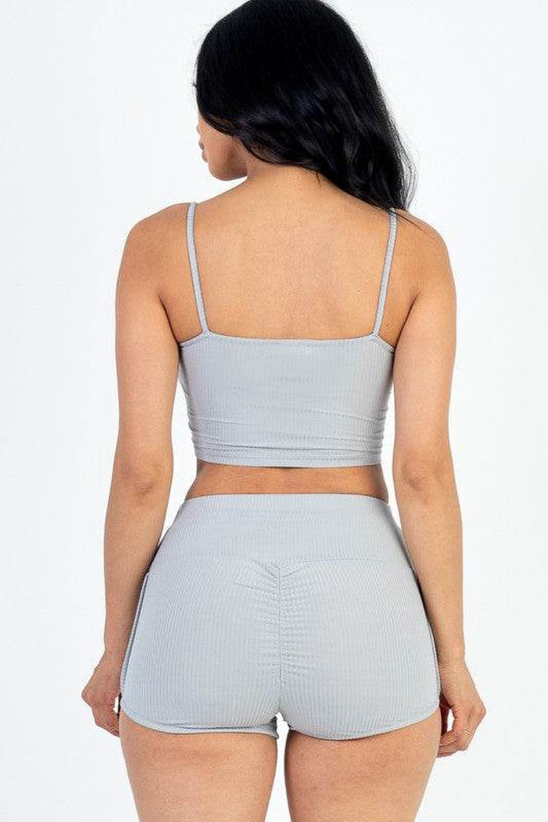 New Active Wear Biker Short Set 