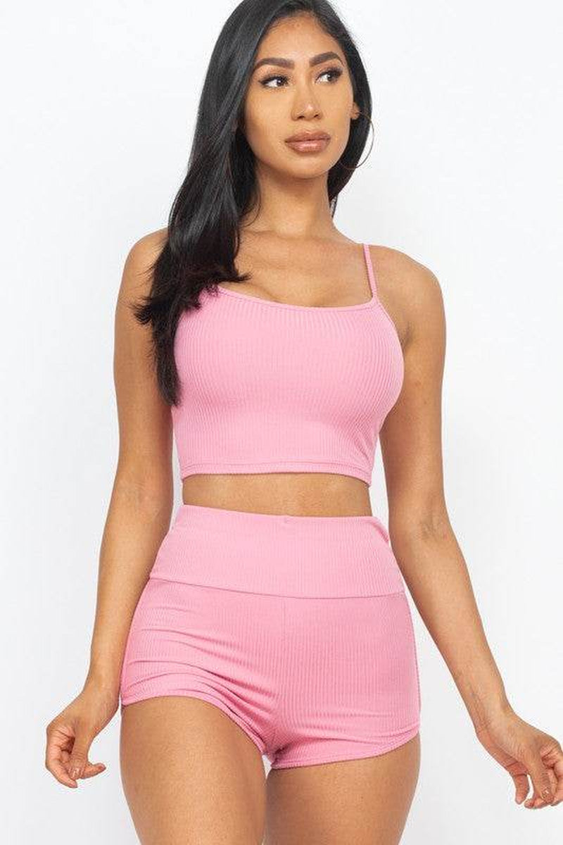 New Active Wear Biker Short Set 