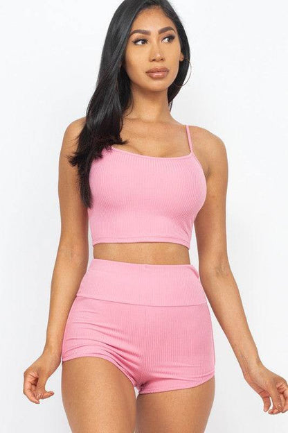 New Active Wear Biker Short Set 