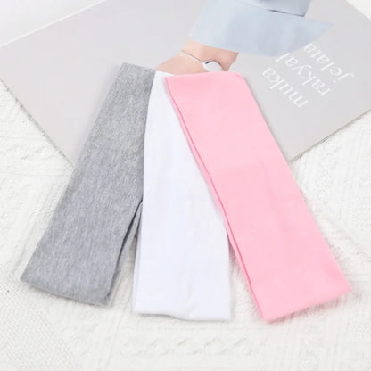3Pcs Elastic Solid Color Hair Bands for Women and Men Hairband Running Fitness Sports Yoga Headbands Girls Head Band Accessories