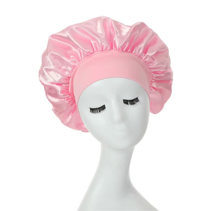 Popular Style Head Wrap Hair Protective Elastic Band Bonnet 