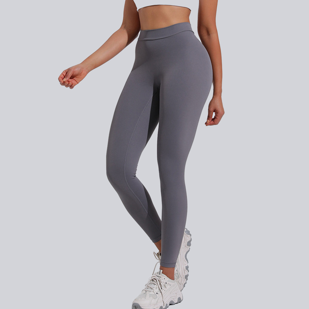 Ultra-Soft Comfort Fit, Solid Color Sports Leggings