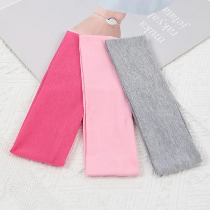 3Pcs Elastic Solid Color Hair Bands for Women and Men Hairband Running Fitness Sports Yoga Headbands Girls Head Band Accessories
