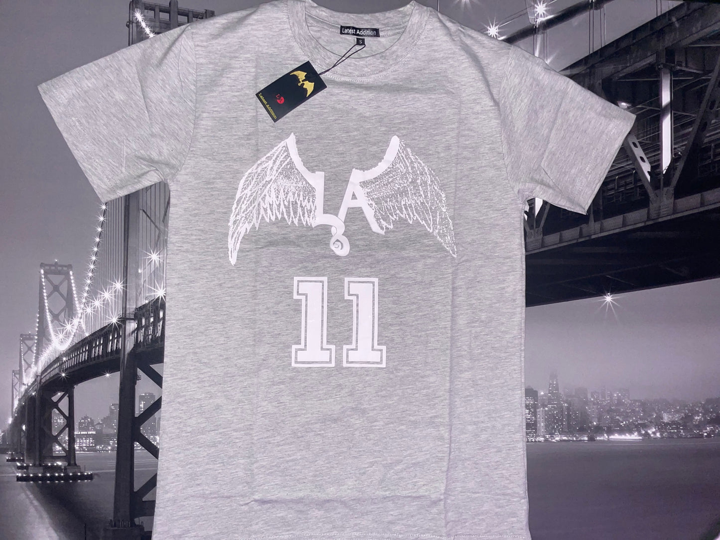 Latest Addition Jersey T-Shirt Special Grey