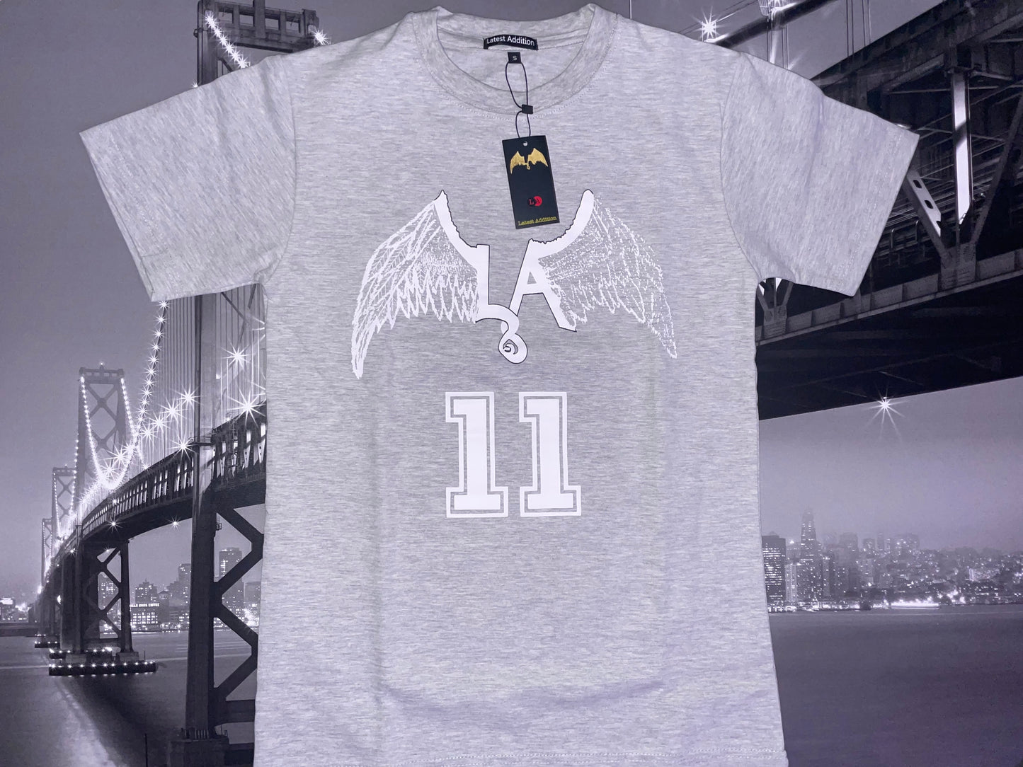 Latest Addition Jersey T-Shirt Grey