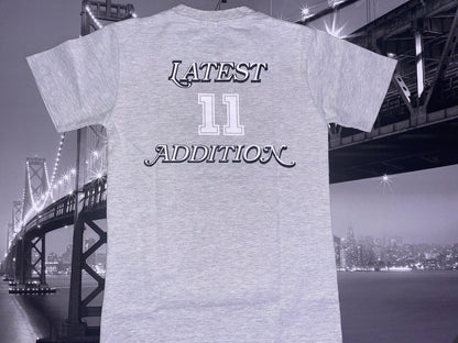 Latest Addition Jersey T-Shirt Grey