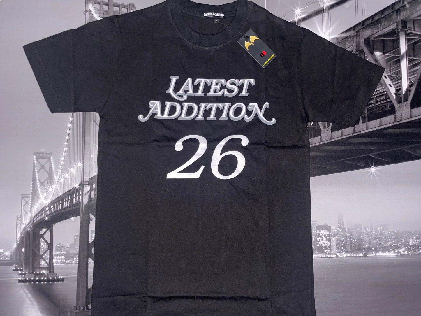 Latest Addition Jersey T-Shirt Black