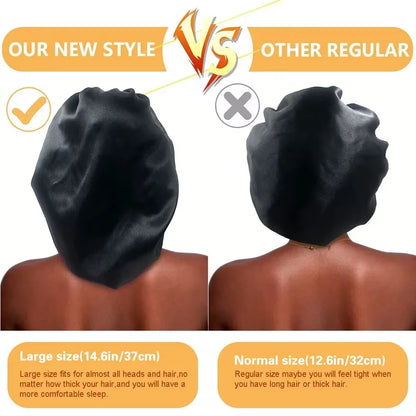 Popular Style Head Wrap Hair Protective Elastic Band Bonnet 