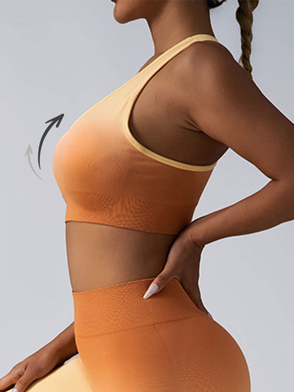 Super Comfort Thin Strap Wire Free Padded Sport Bras (2 Pack)