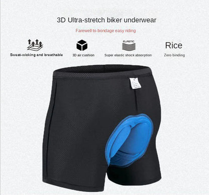 Protective Cycling Shorts - Sponge Gel 3D Padded