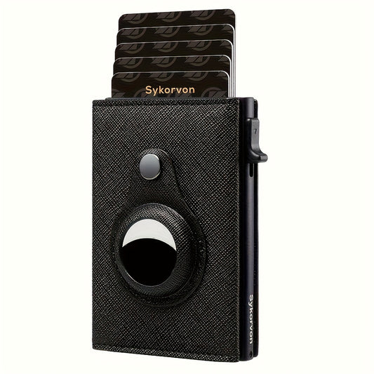 Airtag RFID Smart Pop-Up Slim Card Holder Wallet