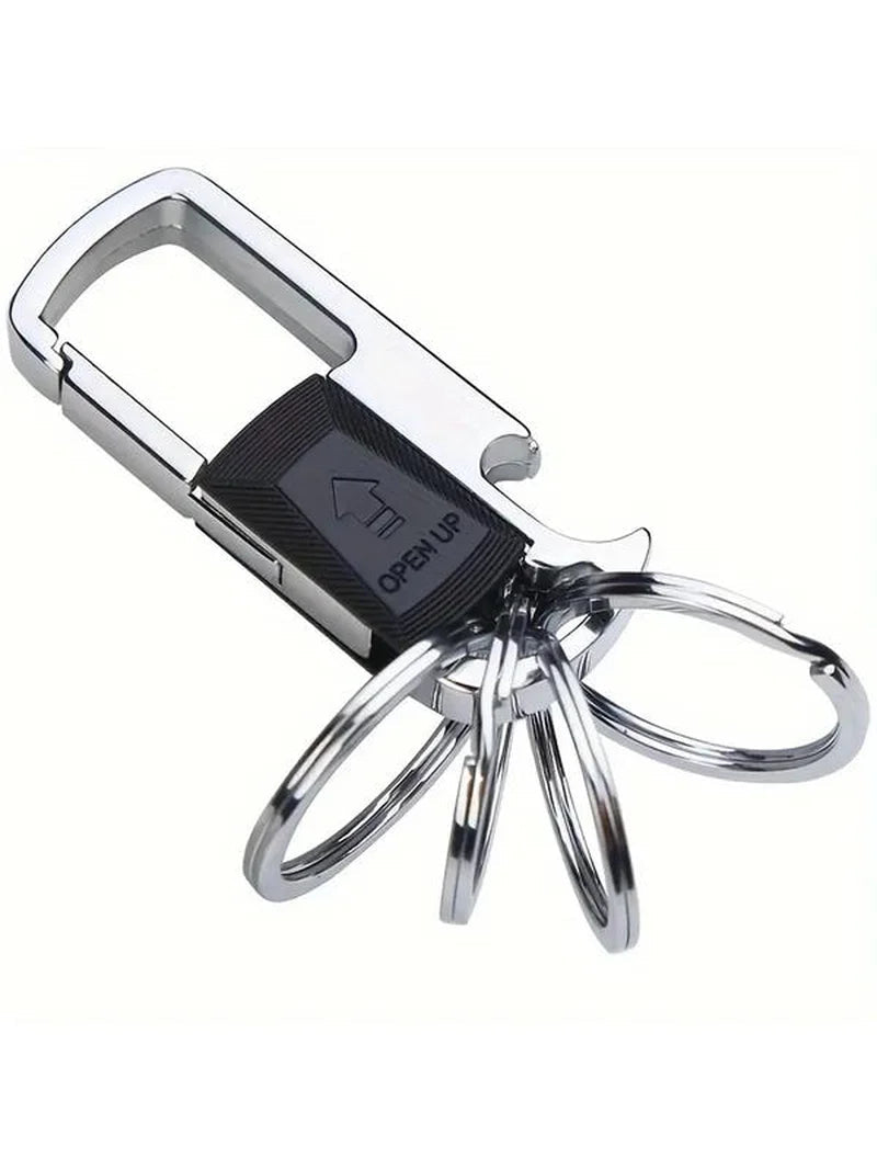 Beer Bottle Opener Metal Keychain 