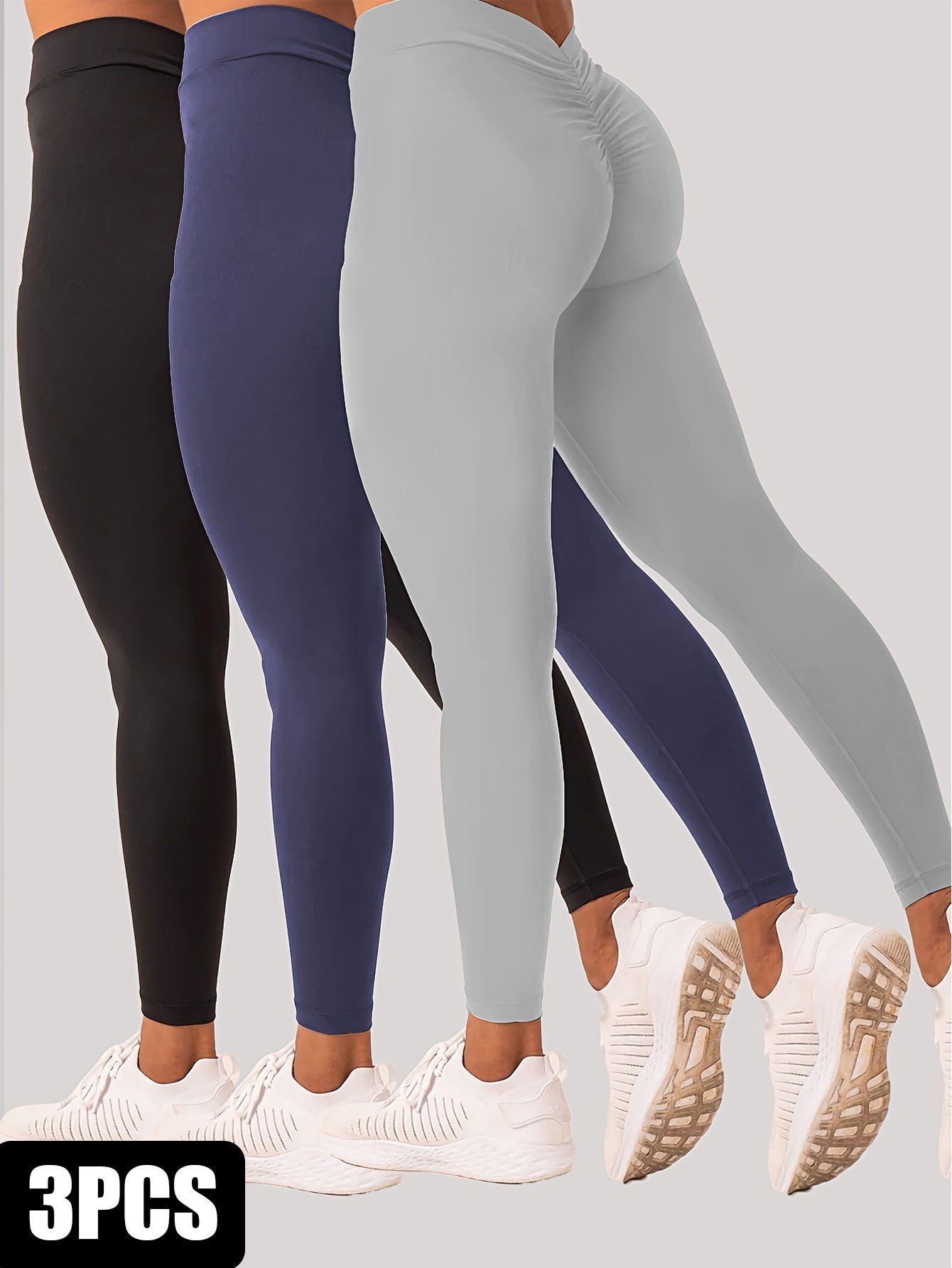 Complete Comfort, Stay Dry, Stretchy High Waist Leggings