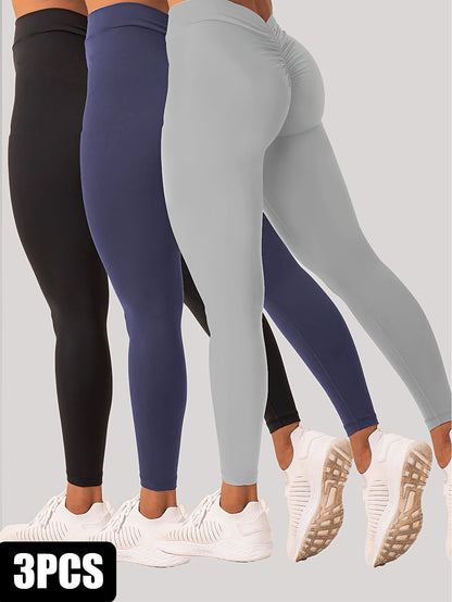 Complete Comfort, Stay Dry, Stretchy High Waist Leggings