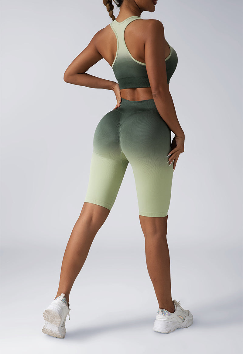 2 Piece Crop Tank Top Yoga Set