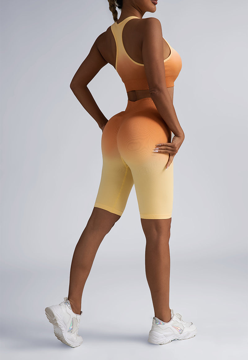 2 Piece Crop Tank Top Yoga Set