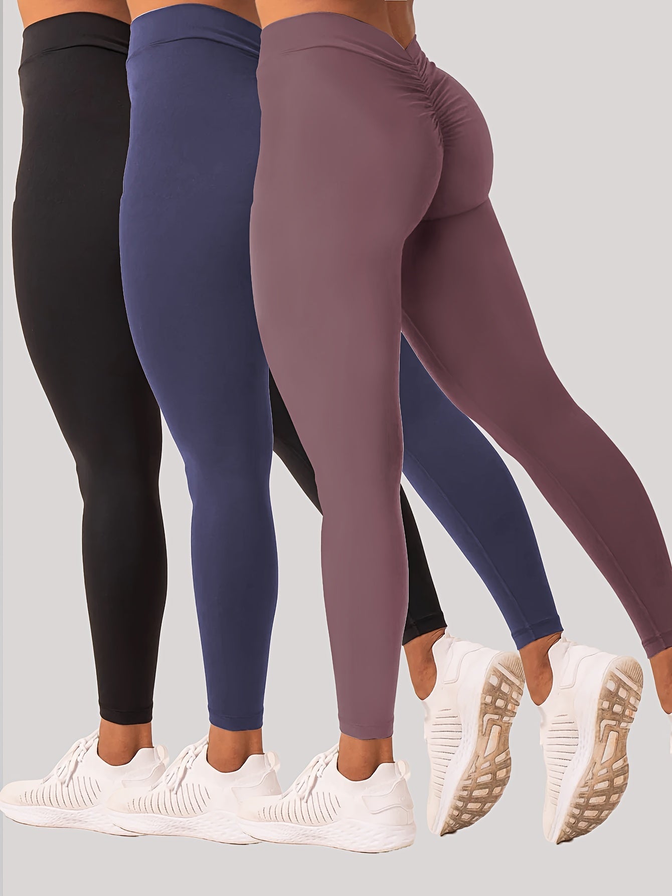 Complete Comfort, Stay Dry, Stretchy High Waist Leggings