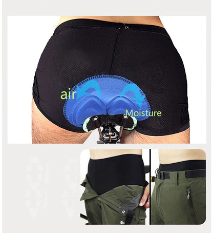 Protective Cycling Shorts - Sponge Gel 3D Padded