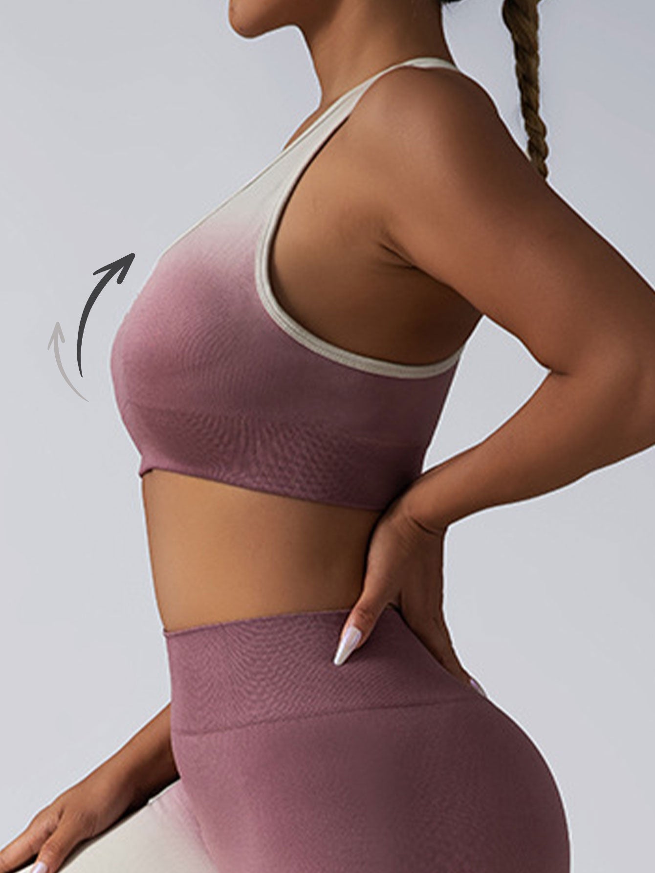 Super Comfort Thin Strap Wire Free Padded Sport Bras (2 Pack)