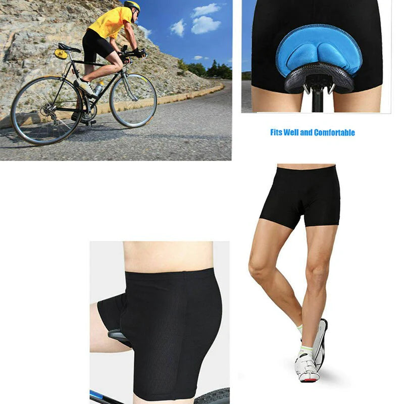 Protective Cycling Shorts - Sponge Gel 3D Padded